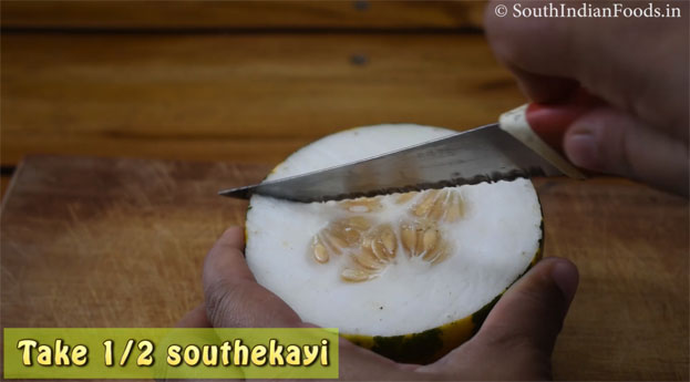 Mangalore cucumber more kuzhambu step 6