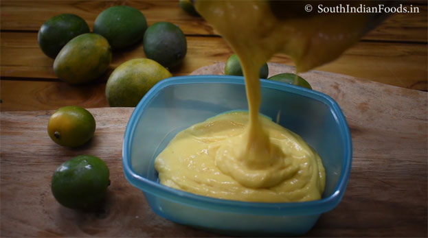Mango lassi ice cream step 10