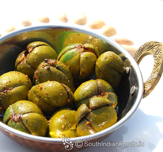 Whole mango pickle