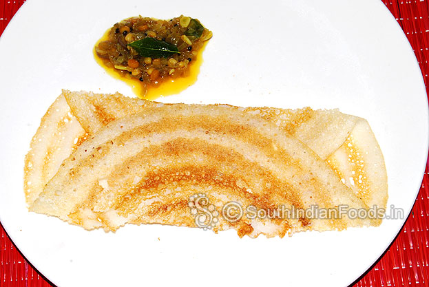 Serve hot with chutney