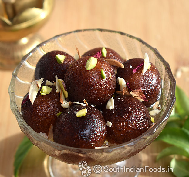 Perfect soft and juicy gulab jamun