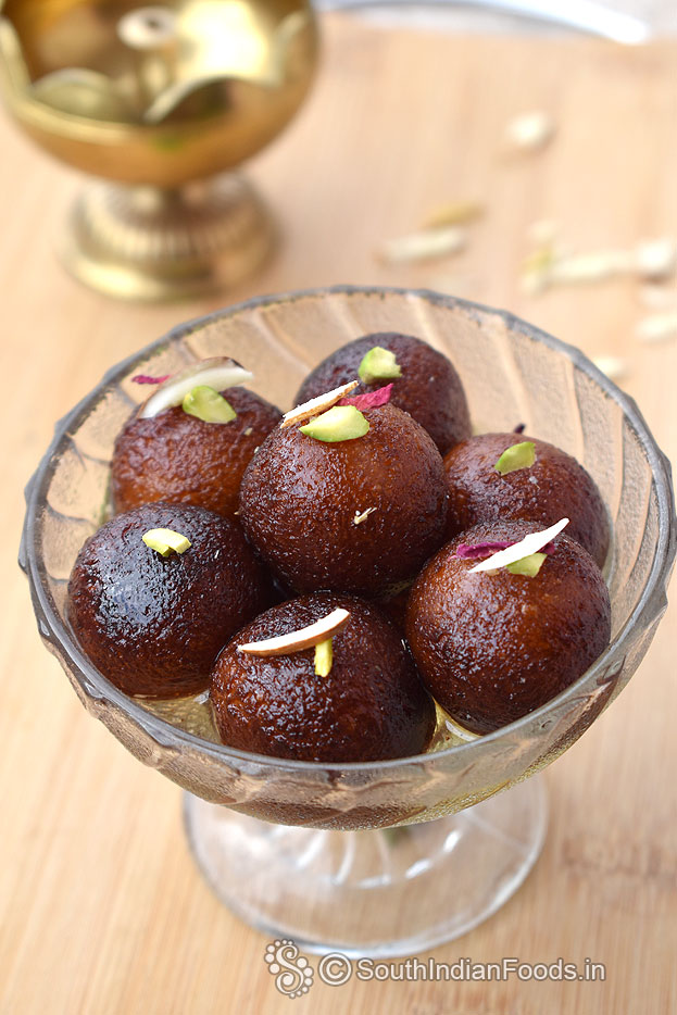 Instant diwali sweet jamun