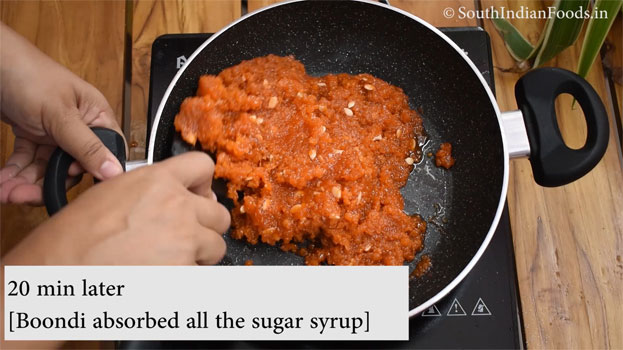 Motichoor ladoo recipe step 31