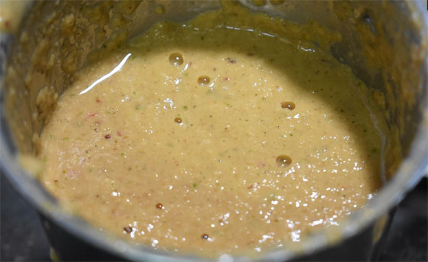Murungaikkai arachu vitta kuzhambu step 7
