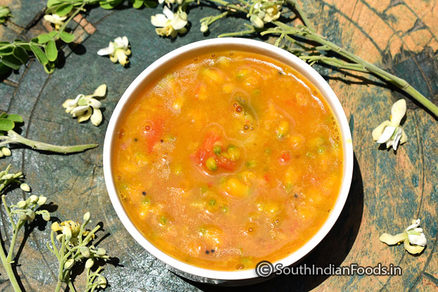 Healthy murungai poo sambar