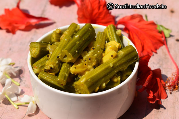Drumstick poriyal