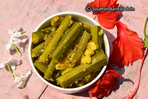 Drumstick poriyal