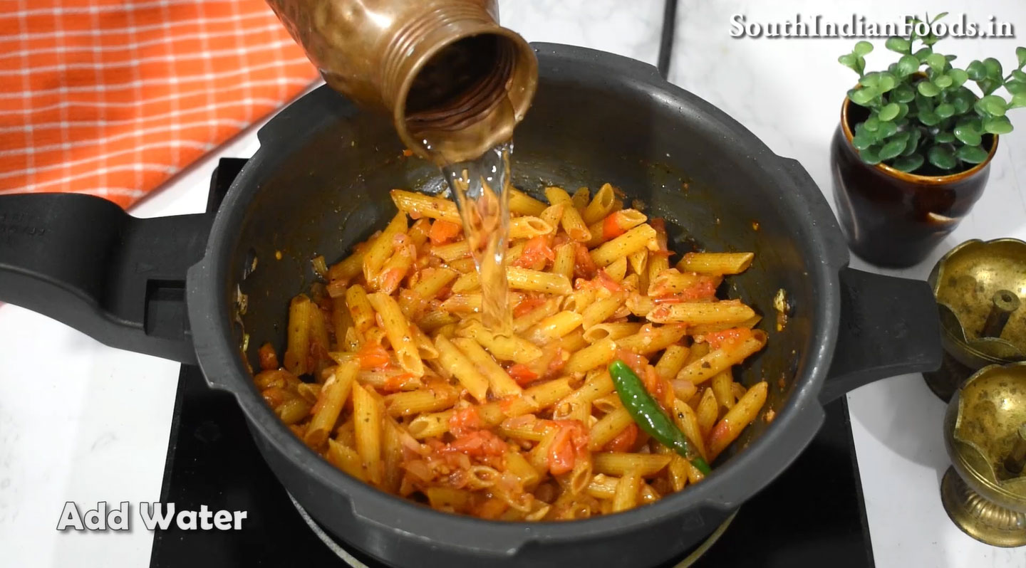 One Pot Tomato Penne Rigate Pasta
