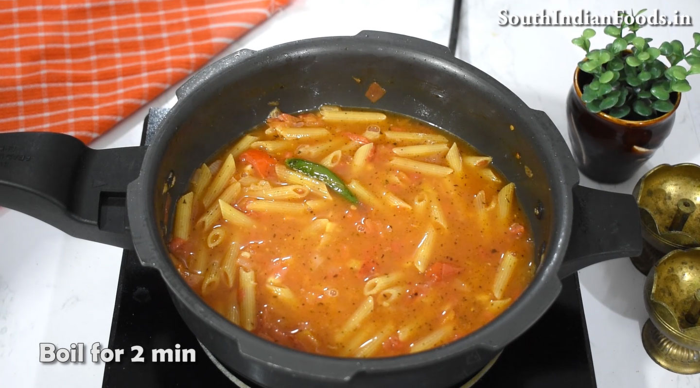 One Pot Tomato Penne Rigate Pasta