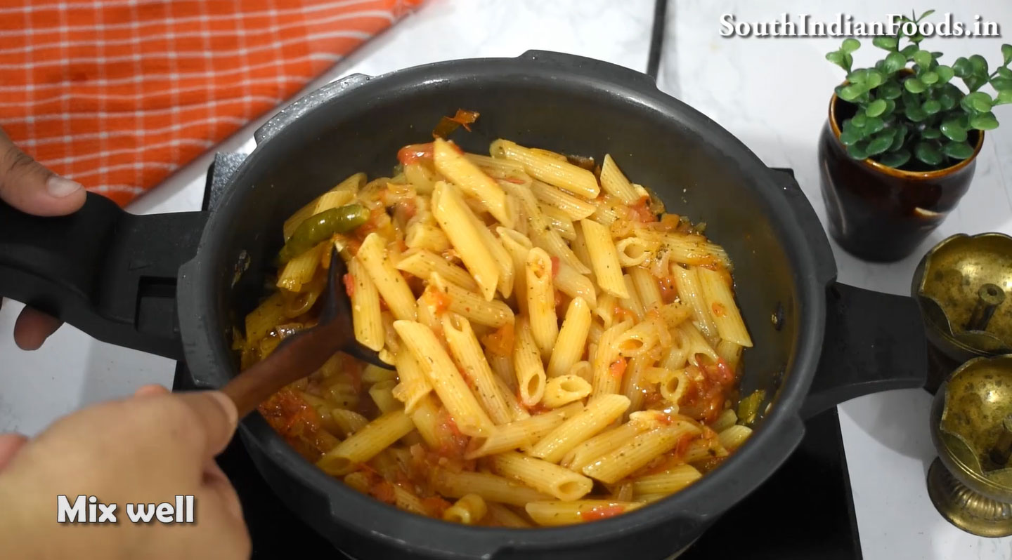 One Pot Tomato Penne Rigate Pasta