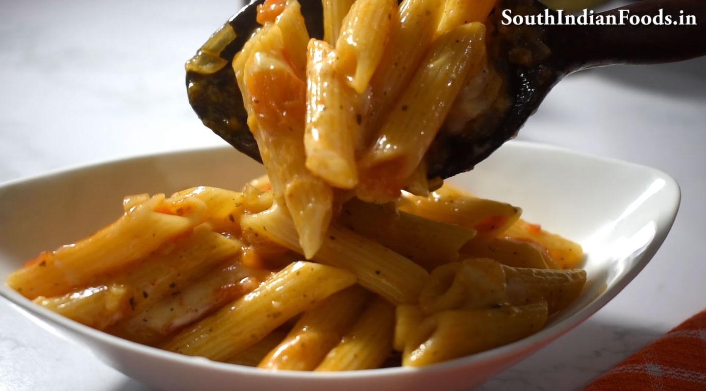 One Pot Tomato Penne Rigate Pasta