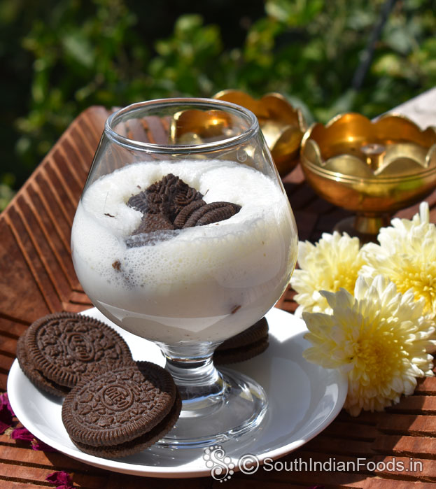 Punjabi sweet lassi with oreo