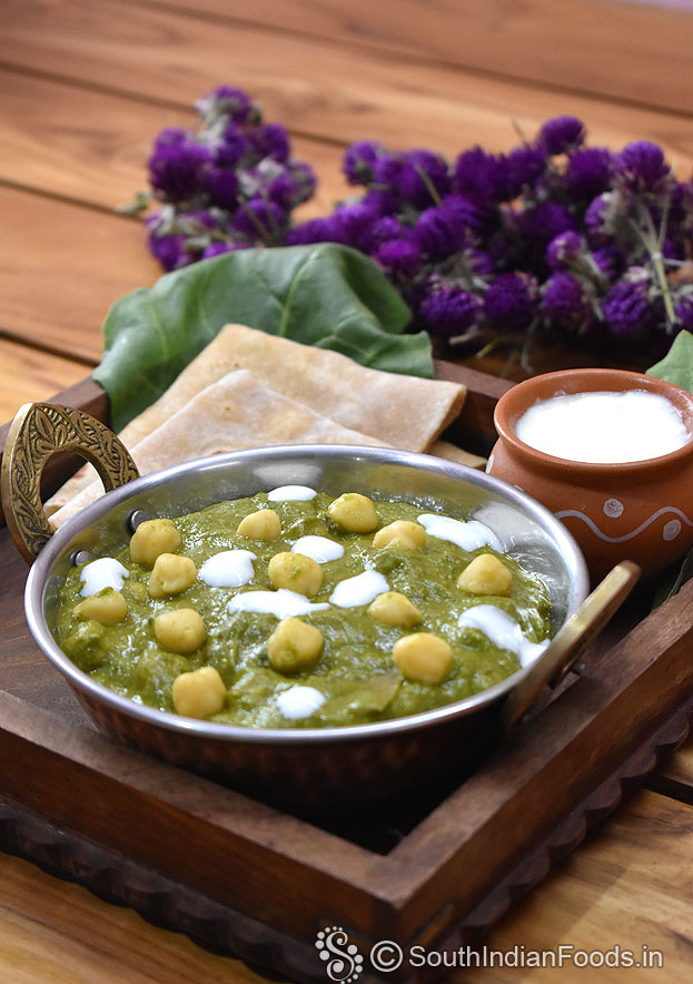 Chana palak