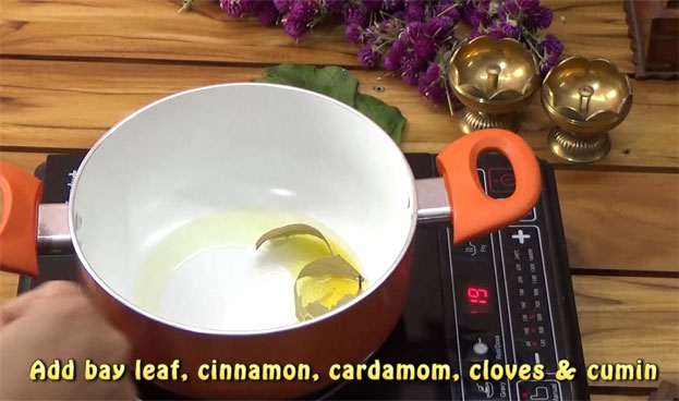 Add bay leaf
