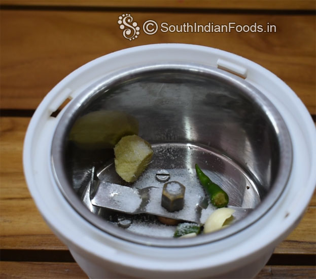 aloo palak step 1