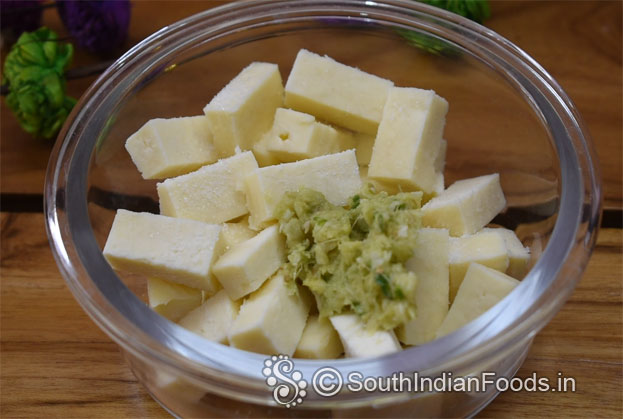 aloo palak step 1