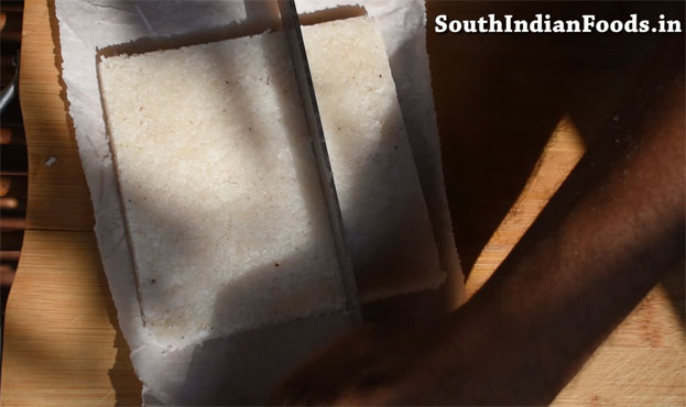 Perfect coconut burfi step 23