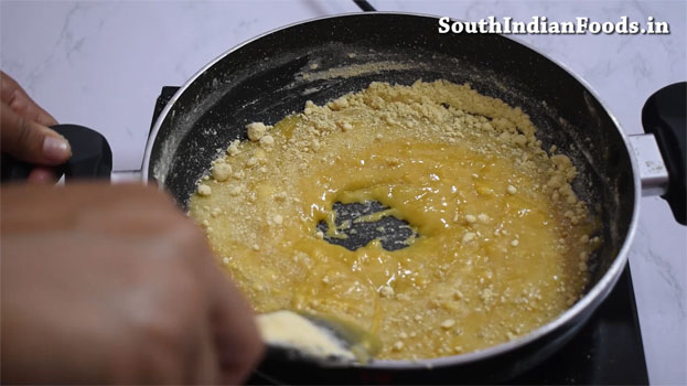 Crispy mysore pak recipe step 12