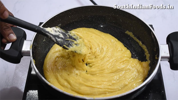 Crispy mysore pak recipe step 16