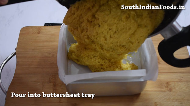 Crispy mysore pak recipe step 19