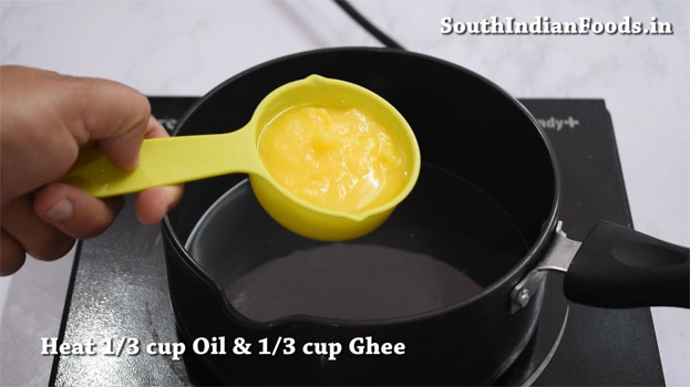 Crispy mysore pak recipe step 5
