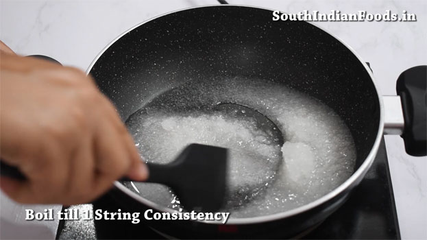 Crispy mysore pak recipe step 9