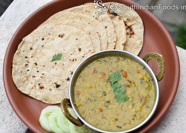 Wheat phulka