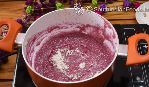 Pomegranate rose rava kesari step 14