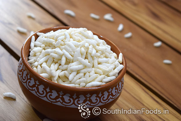 Puffed rice