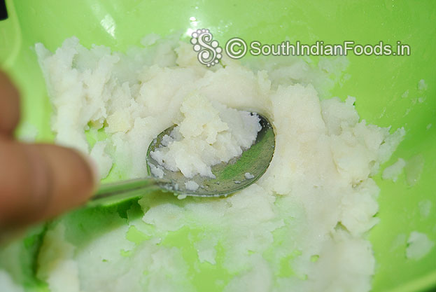 Mash well with out lumps