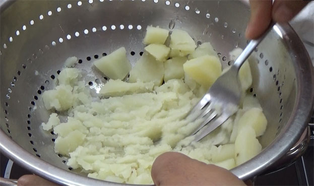Mash well