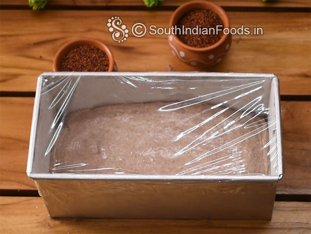 Ragi bread step 19