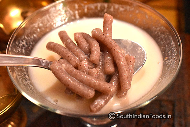Ragi paal kolukattai step19