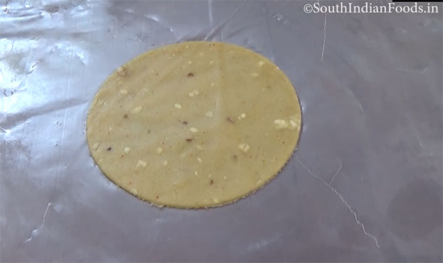 Raw jackfruit papad step 13