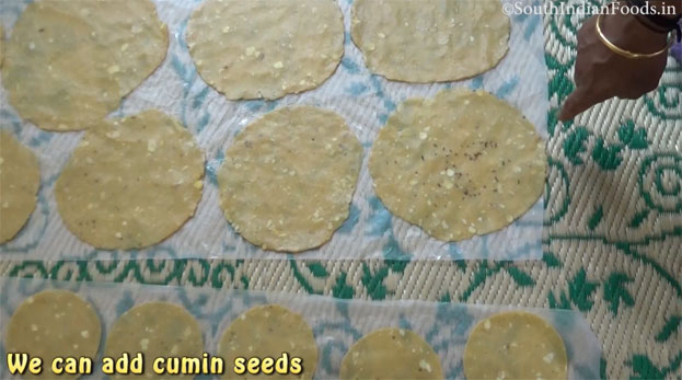 Raw jackfruit papad step 15