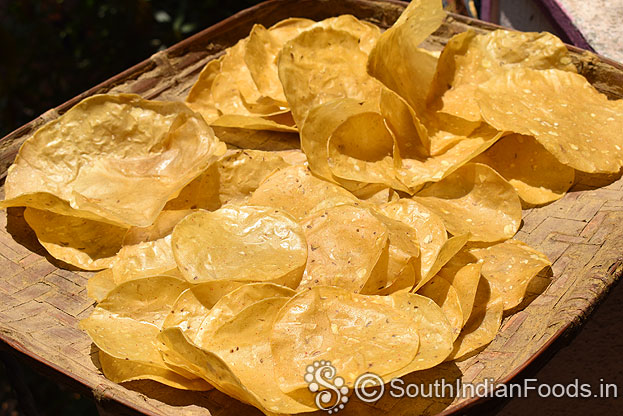 Raw jackfruit papad step 20