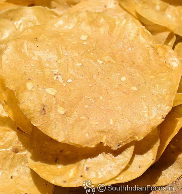 Raw jackfruit papad step 21