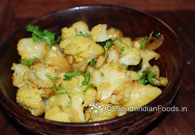 Cauliflower milagu varuval