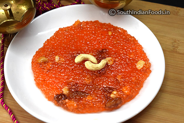 Sabudana kesari