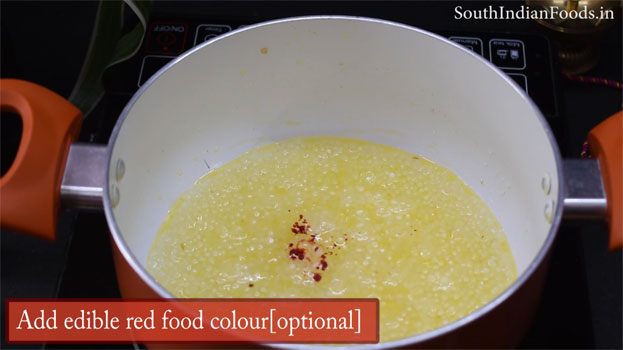 sago kesari step 11