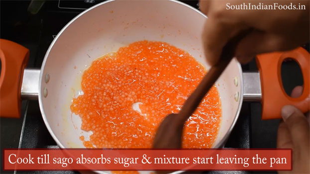 sago kesari step 15