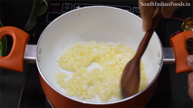 sago kesari step 8