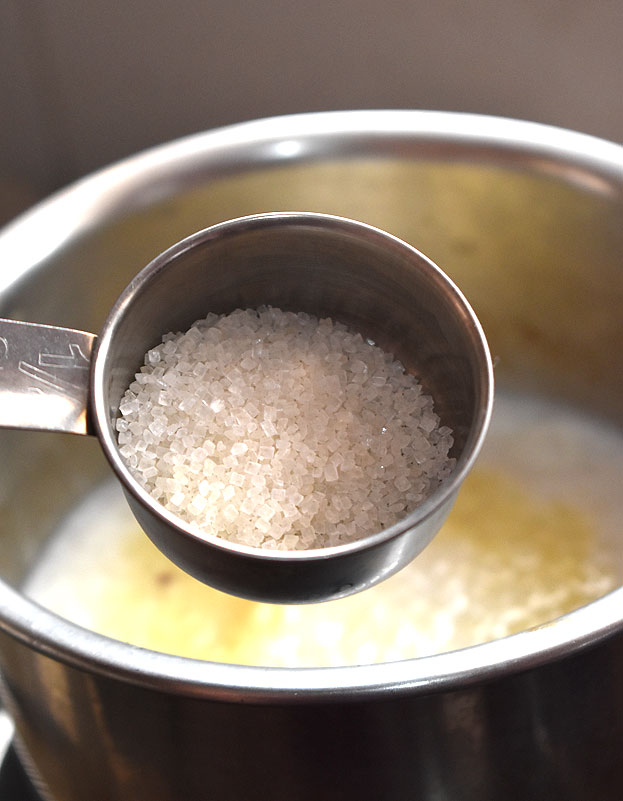 Add sugar