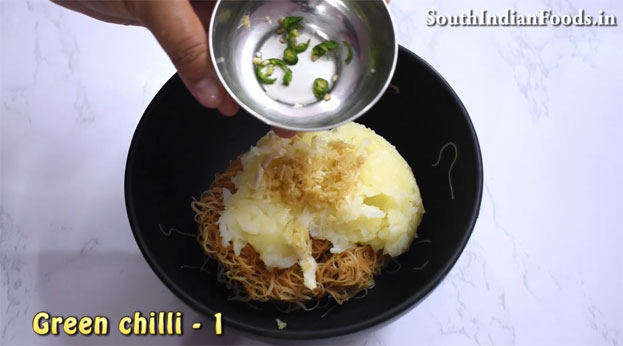 Semiya tikki step 4