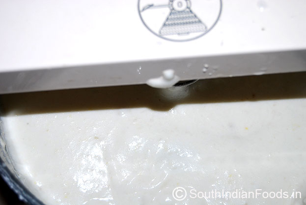 Urad dal / ulutham paruppu batter is ready-After grinding