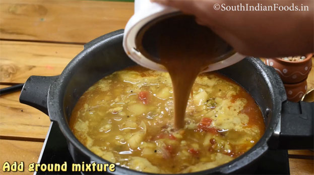 southekayi sambar step 24