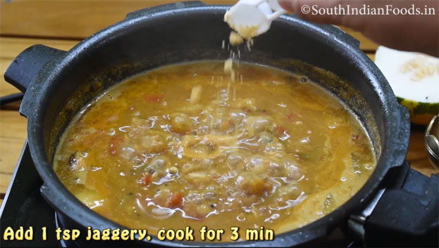 southekayi sambar step 26