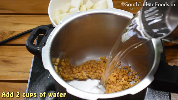 southekayi sambar step 11