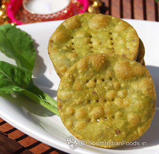 Spinach fritters