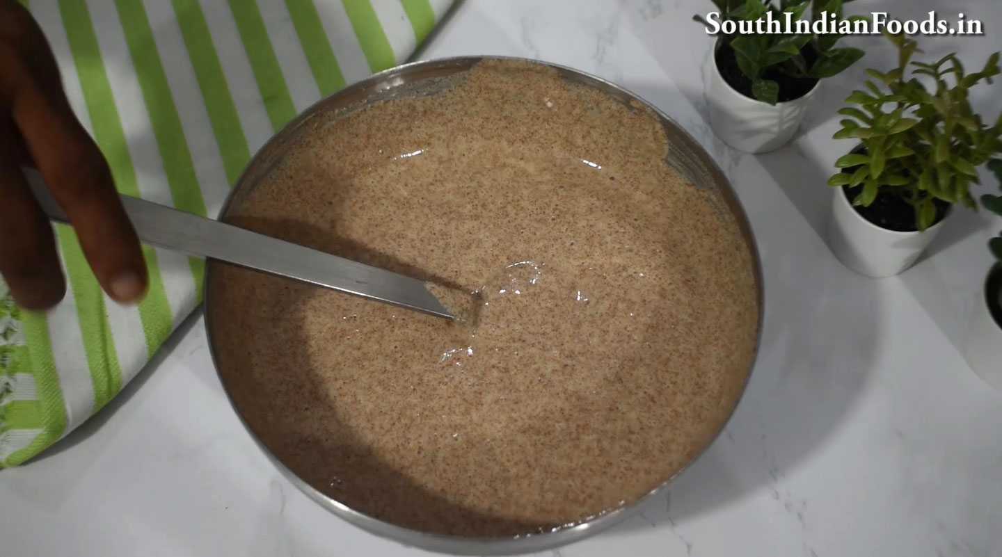 Spongy ragi uthappam 14